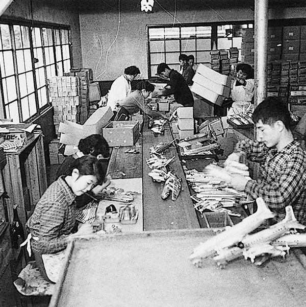 昭和37年頃の生産風景