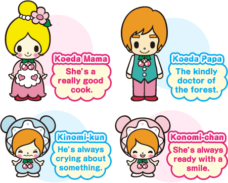 Koeda-chan's happy family