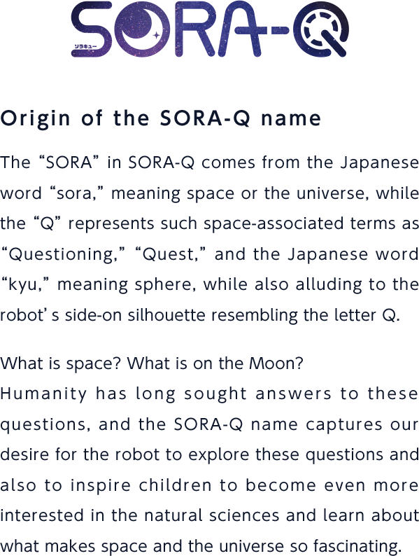 Origin of the SORA-Q name