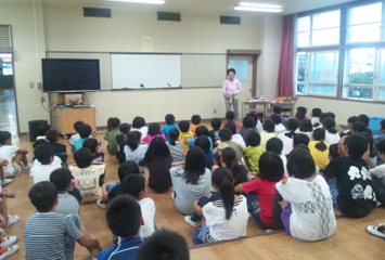 拝島第3小学校　授業風景