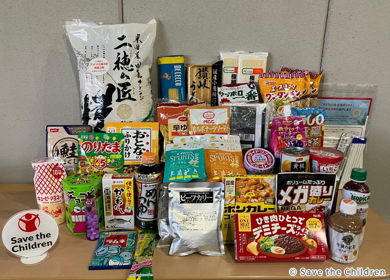 子どもの食応援ボックス（内容例）