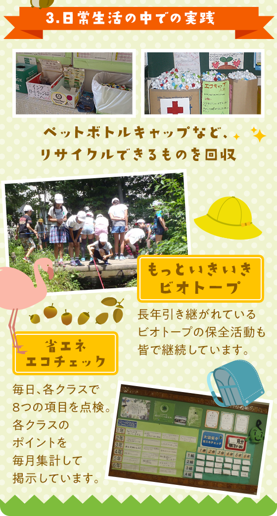 3.日常生活の中での実践