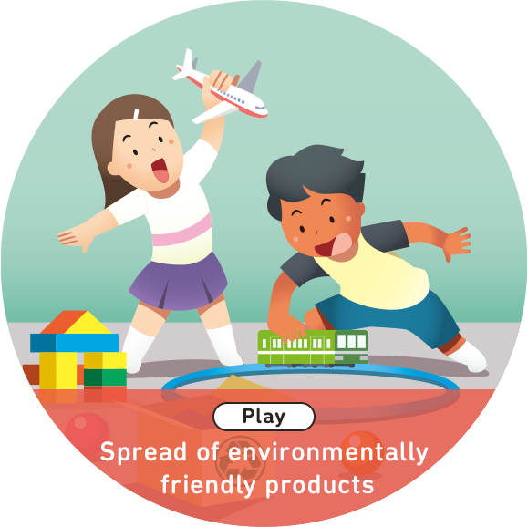 Play Spread of environmentally friendly products