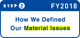STEP 2: How We Defined Our Material Issues