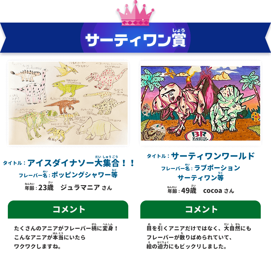 サーティワン賞