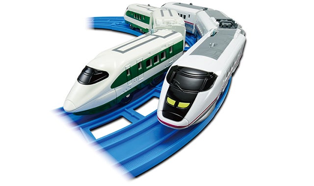 200系カラー新幹線(E2系)&E3系新幹線こまちダブルセット
