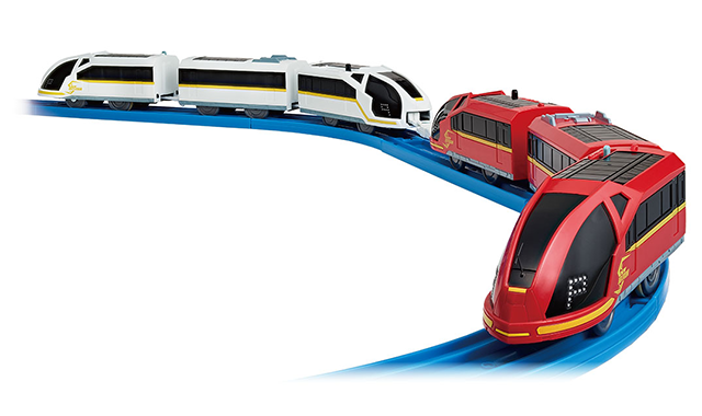 プラレール鉄道 レッドストリーム＆ホワイトストリーム 連結セット