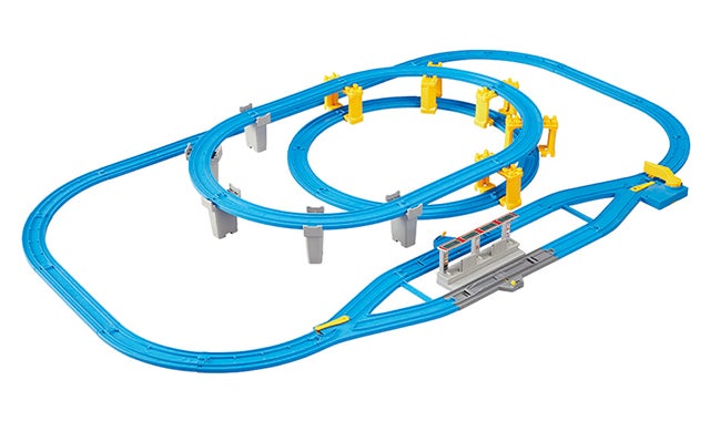 駅とつながる自動Ｙ字ポイントレールキット