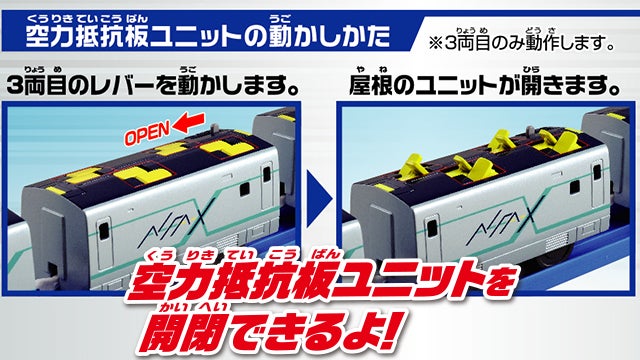 いっぱいつなごう 新幹線試験車両ALFA-X(アルファエックス）