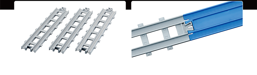 リアル直線レール｜リアル直線レールは「R-01 直線レール」（別売）とも繋げられます。