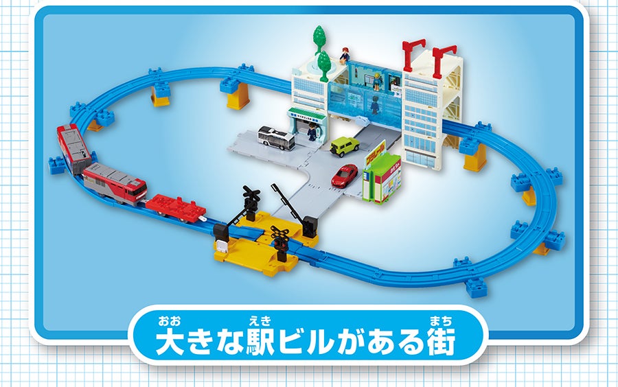 大きな駅ビルがある街