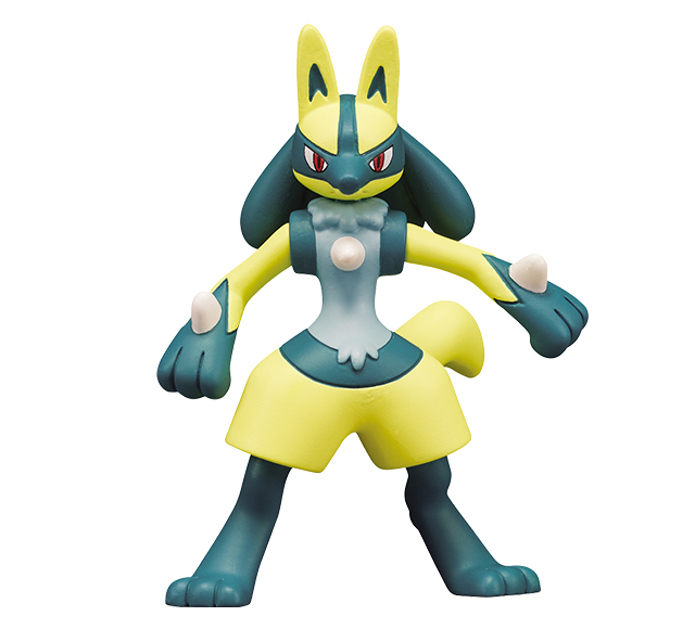 モンスターコレクション　MS-52 黄色いルカリオ