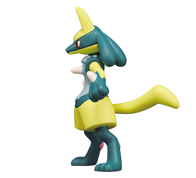 モンスターコレクション　MS-52 黄色いルカリオ