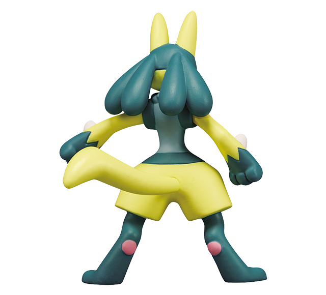 モンスターコレクション　MS-52 黄色いルカリオ