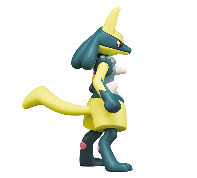 モンスターコレクション　MS-52 黄色いルカリオ