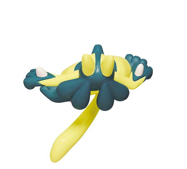 モンスターコレクション　MS-52 黄色いルカリオ