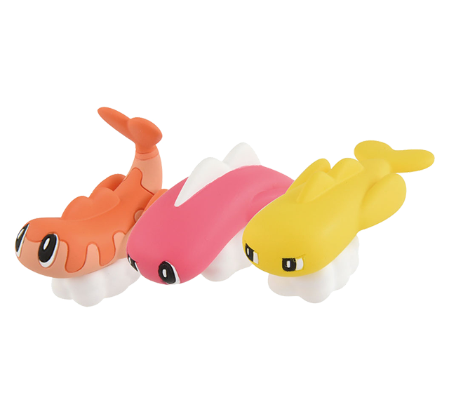 モンスターコレクション　MS-59 シャリタツ（そったすがた・たれたすがた・のびたすがた） 