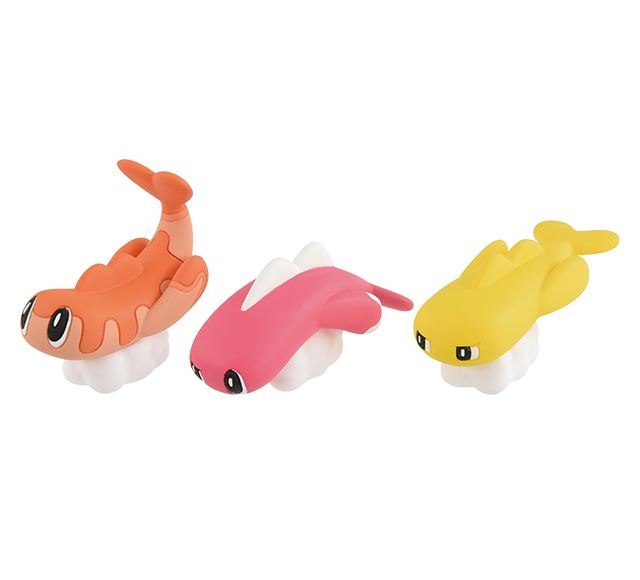 モンスターコレクション　MS-59 シャリタツ（そったすがた・たれたすがた・のびたすがた） 