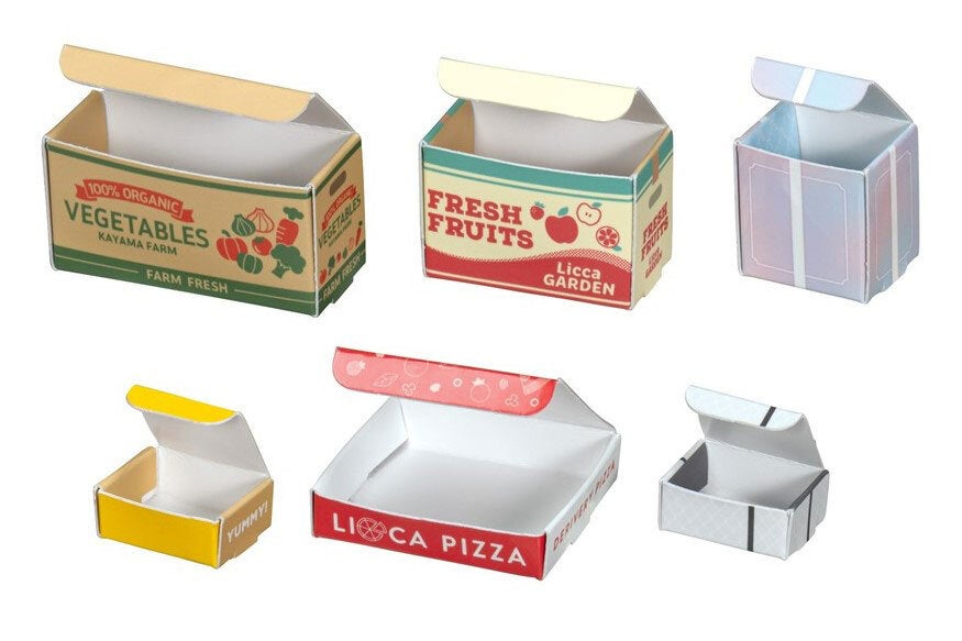 紙小物は触り心地を変えるために2種類のコーティングを使用