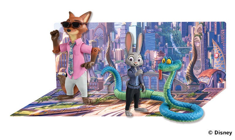 ズートピア フィギュア ズートピア ジュディとニックの物語 1個入: キャラクター