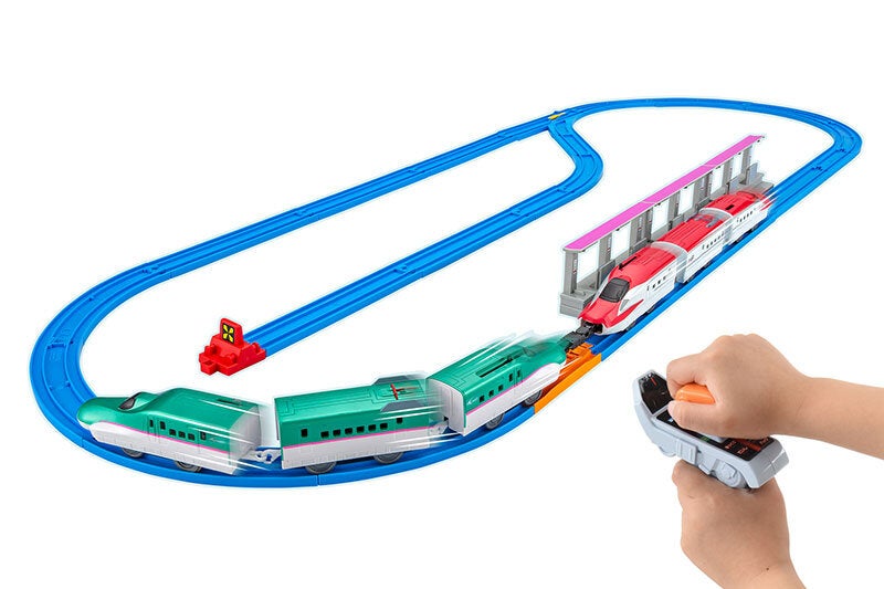 キミが運転!連結!グリップマスコンE5系新幹線&E6系新幹線セット(イメージ)