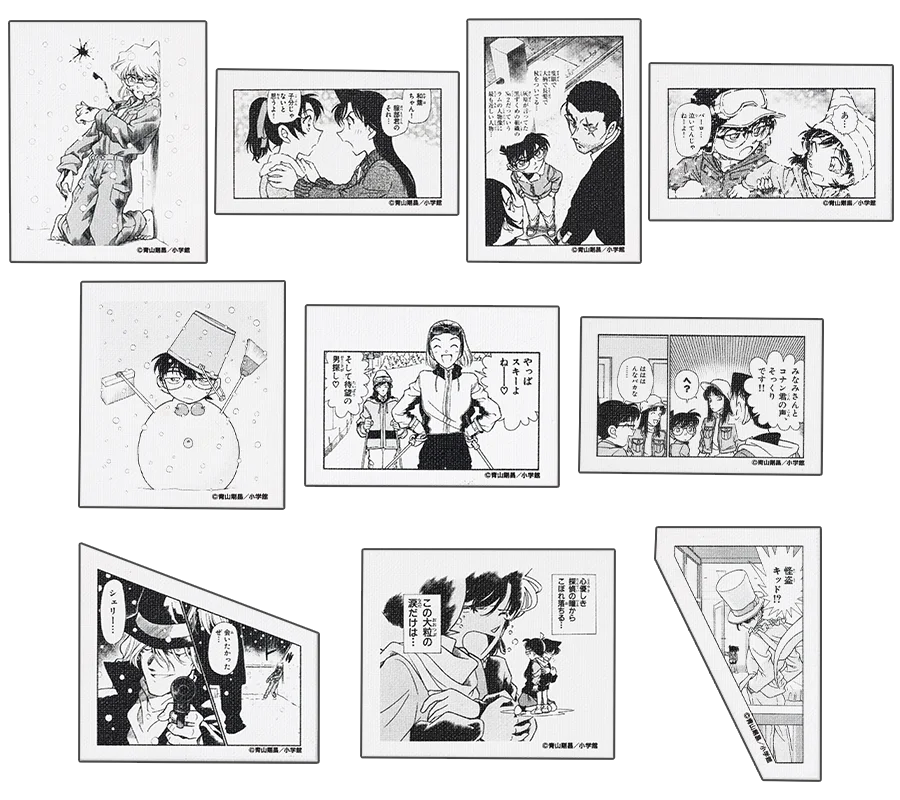 『名探偵コナン』ランダムキャンパスマグネット 第4弾