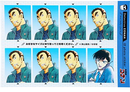 証明写真風ステッカー 松田陣平