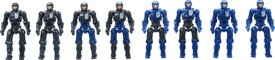 DA-04 ダイアクロン隊員セット