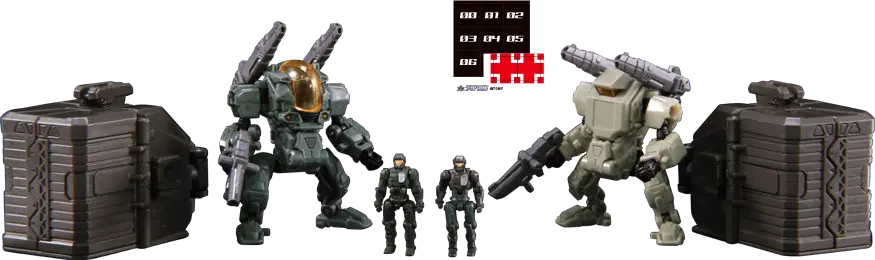 DA-10 パワードシステムセットC&Dタイプ 宇宙海兵隊Ver.