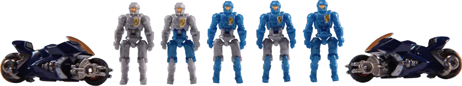 DA-15 ビッグパワード隊員セット