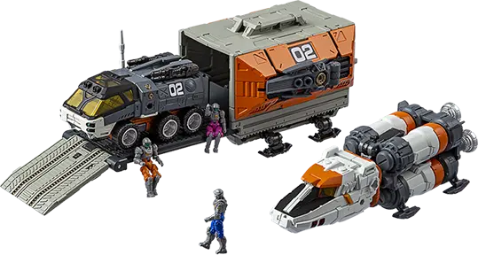 ＜D＞ビークルズ/セット8：スペースミッション