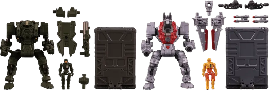 DA-30 パワードシステム マニューバガンマ＆デルタセット（宇宙海兵隊Ver./空中戦術部隊Ver.）