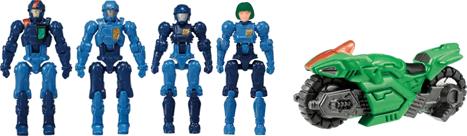 DA-62 移動基地隊員セット