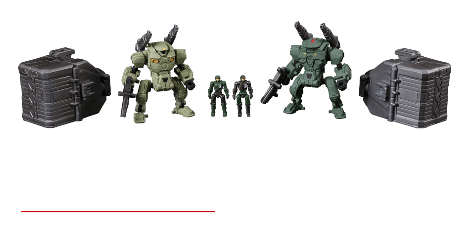 DA-05 パワードシステムセット A&Bタイプ／宇宙海兵隊Ver.