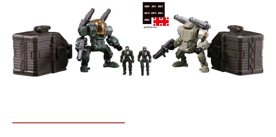 DA-10 パワードシステムセットC&Dタイプ 宇宙海兵隊Ver.