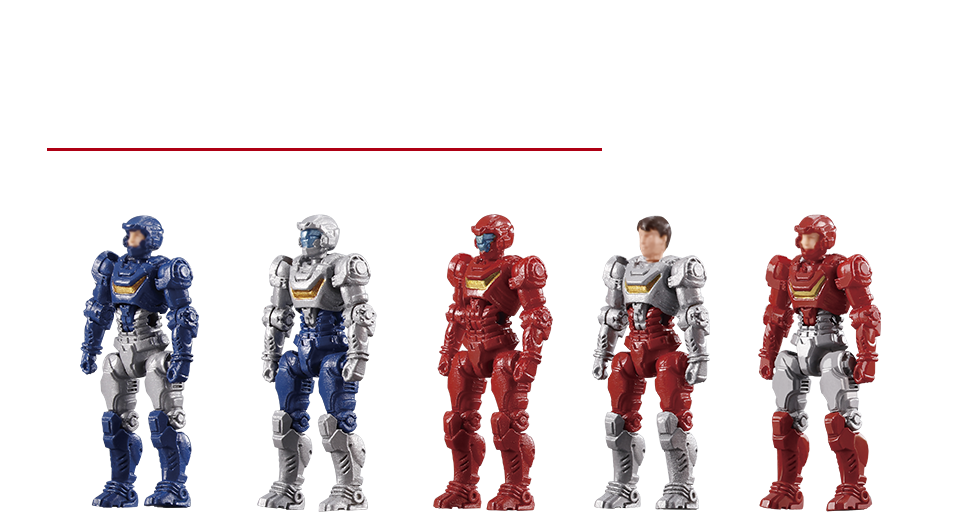 DA-83 ダイアクロン隊_Ver.2.0セット