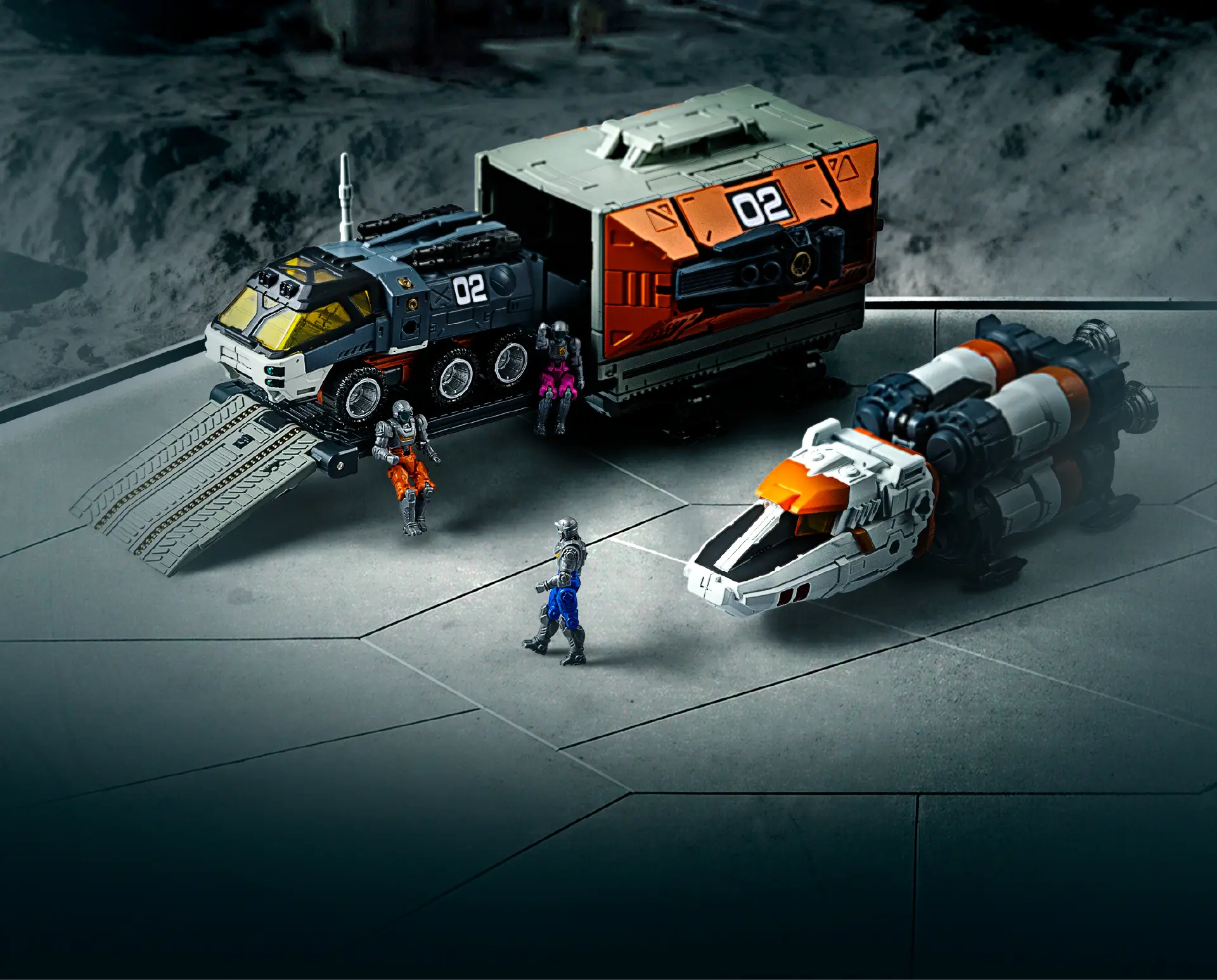 D＞ビークルズ/セット8：スペースミッション｜プロダクト