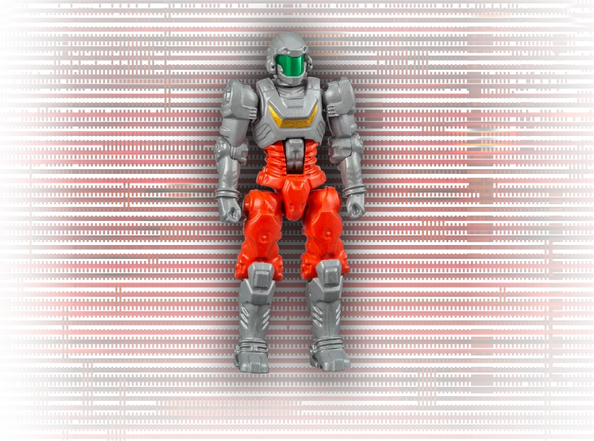 強化アーマースーツ〈ダイアテクター〉を装備したパイロット