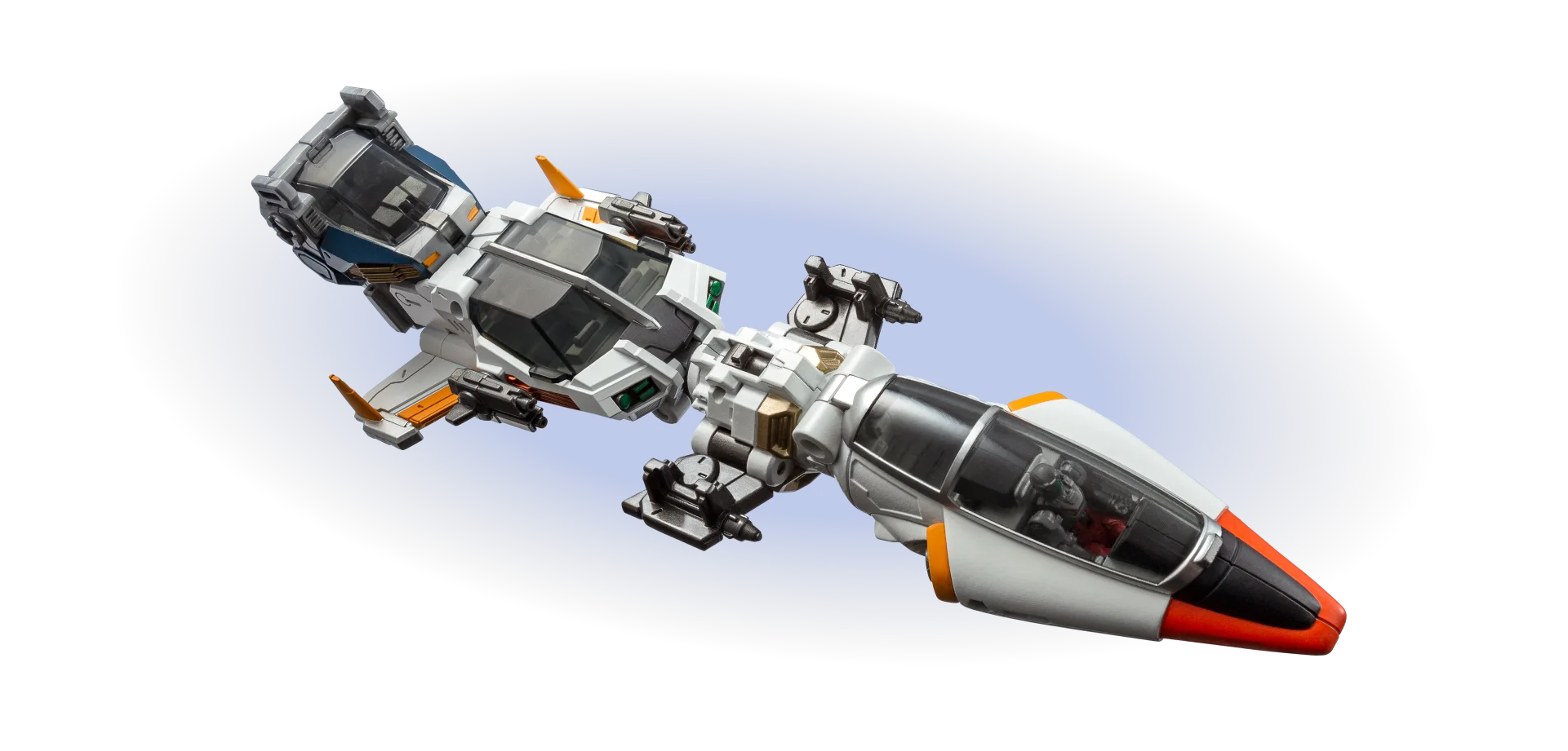 バトルスX-01/コスモバトルスX-02/バトルスX-03との合体 上面