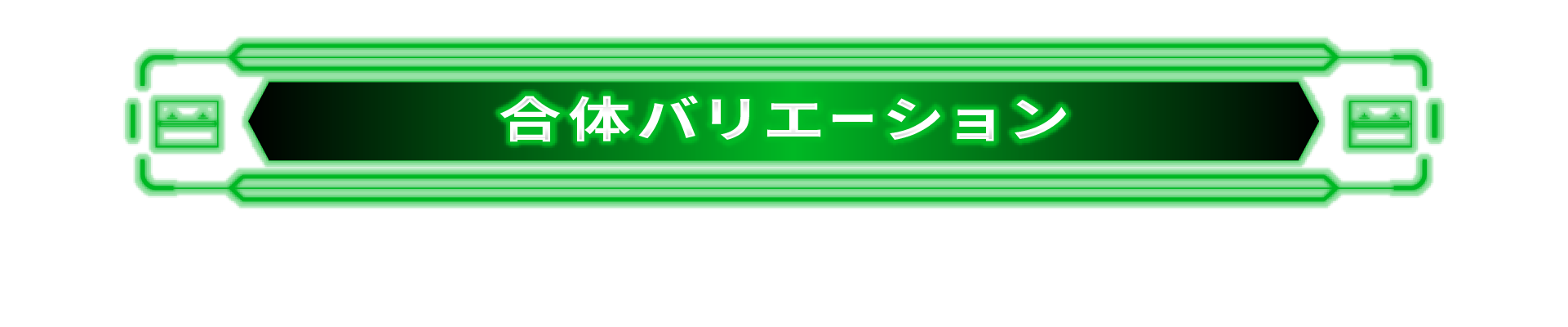 合体バリエーション