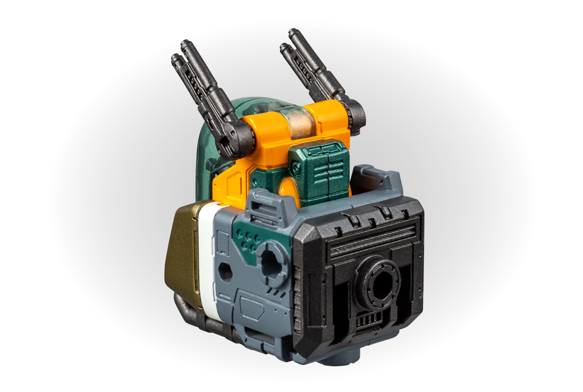 キャブ型機能ボレット：コムヘッドⅣ 背面