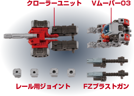 ヴァースライザー3号＜Vムーバー03セット＞