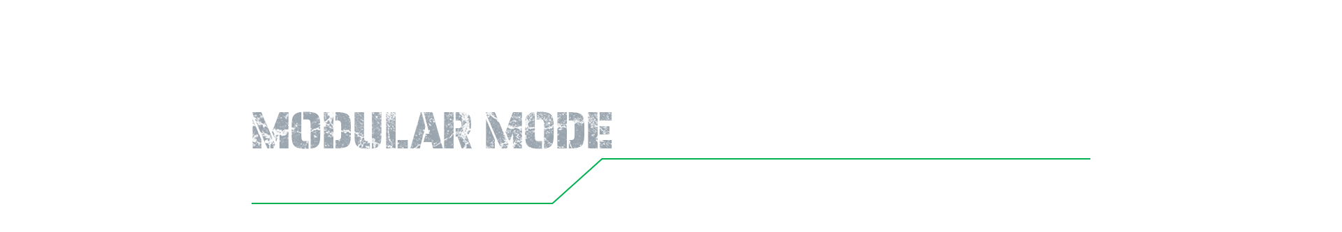 モジュラーモード