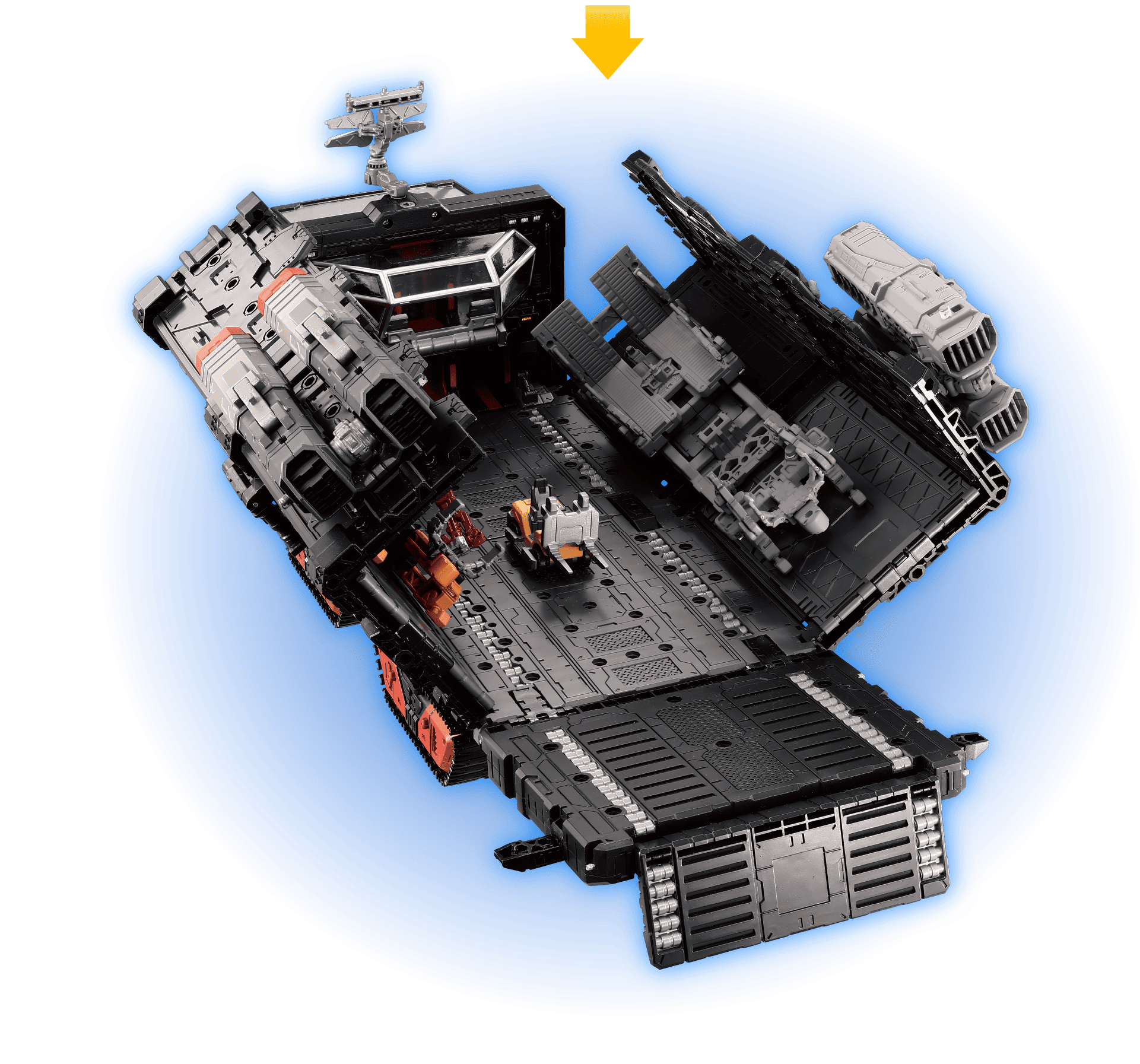 タクティカルグランダー＜増設強化システムユニット＞（別売）×2 との連携例