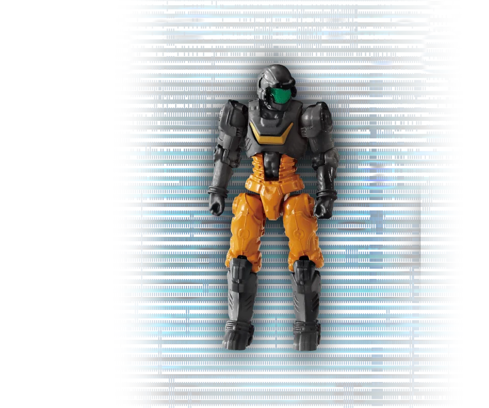 強化アーマースーツ〈ダイアテクター〉を装備したパイロット。