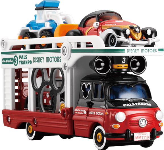 パルズトランポ Palstranpo ミッキーマウス ドナルドダック ディズニーモータース Disney Motors 商品情報 ディズニーのおもちゃ タカラトミー