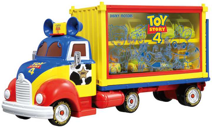 トイズキャリー トイ ストーリー4 ディズニーモータース Disney Motors 商品情報 ディズニーのおもちゃ タカラトミー