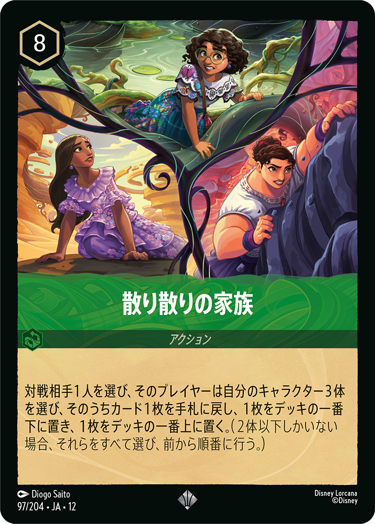 散り散りの家族