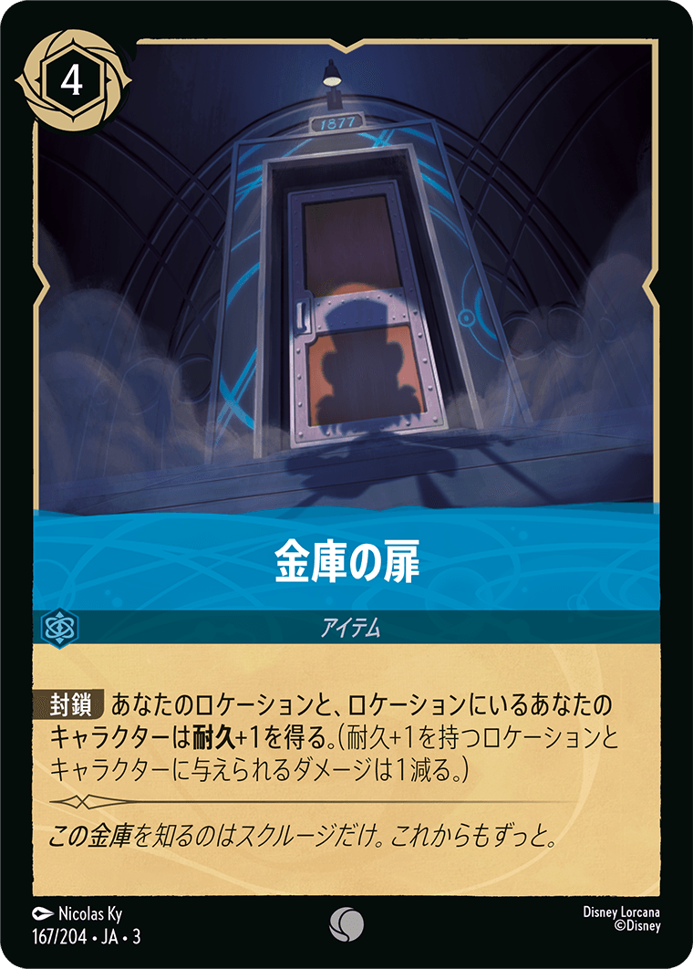 金庫の扉