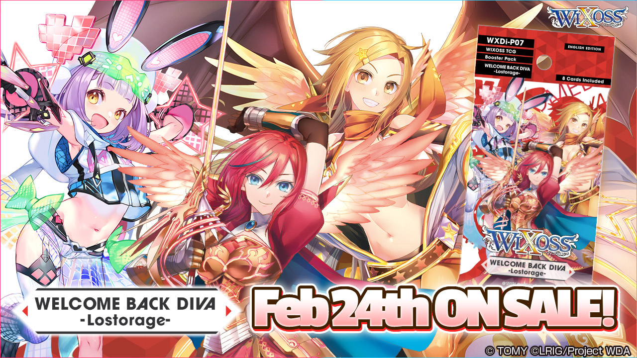 8th Booster Pack WELCOME BACK DIVA -Lostorage-